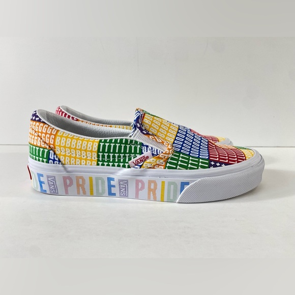 Vans Classic Slip-On Pride Sneakers - Picture 2 of 8